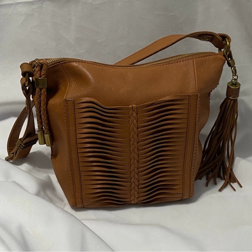 The Sak 130 Crossbody Hobo Bag in Tobacco NWT